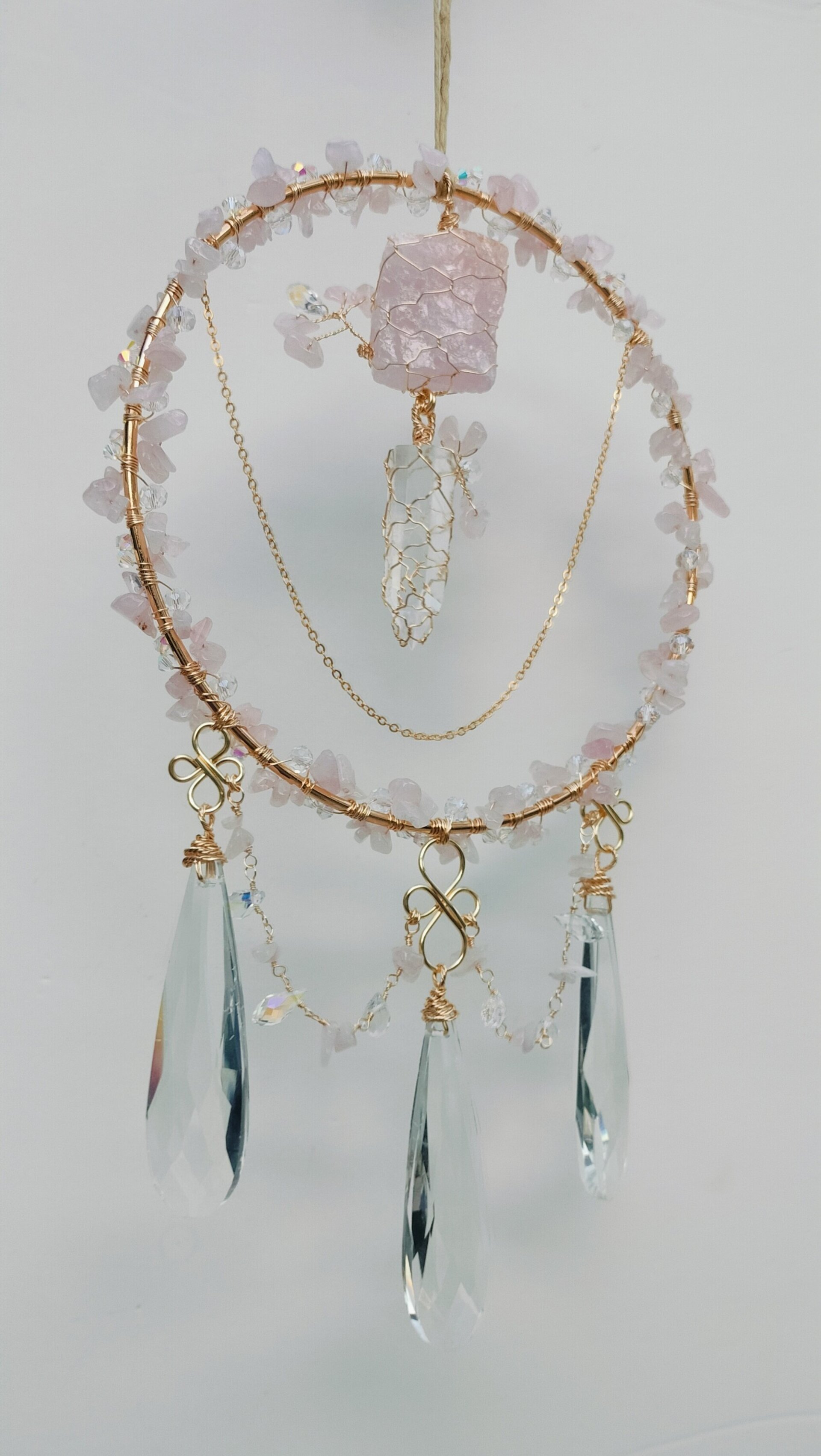 Atrapasoles CUARZO ROSA - 2