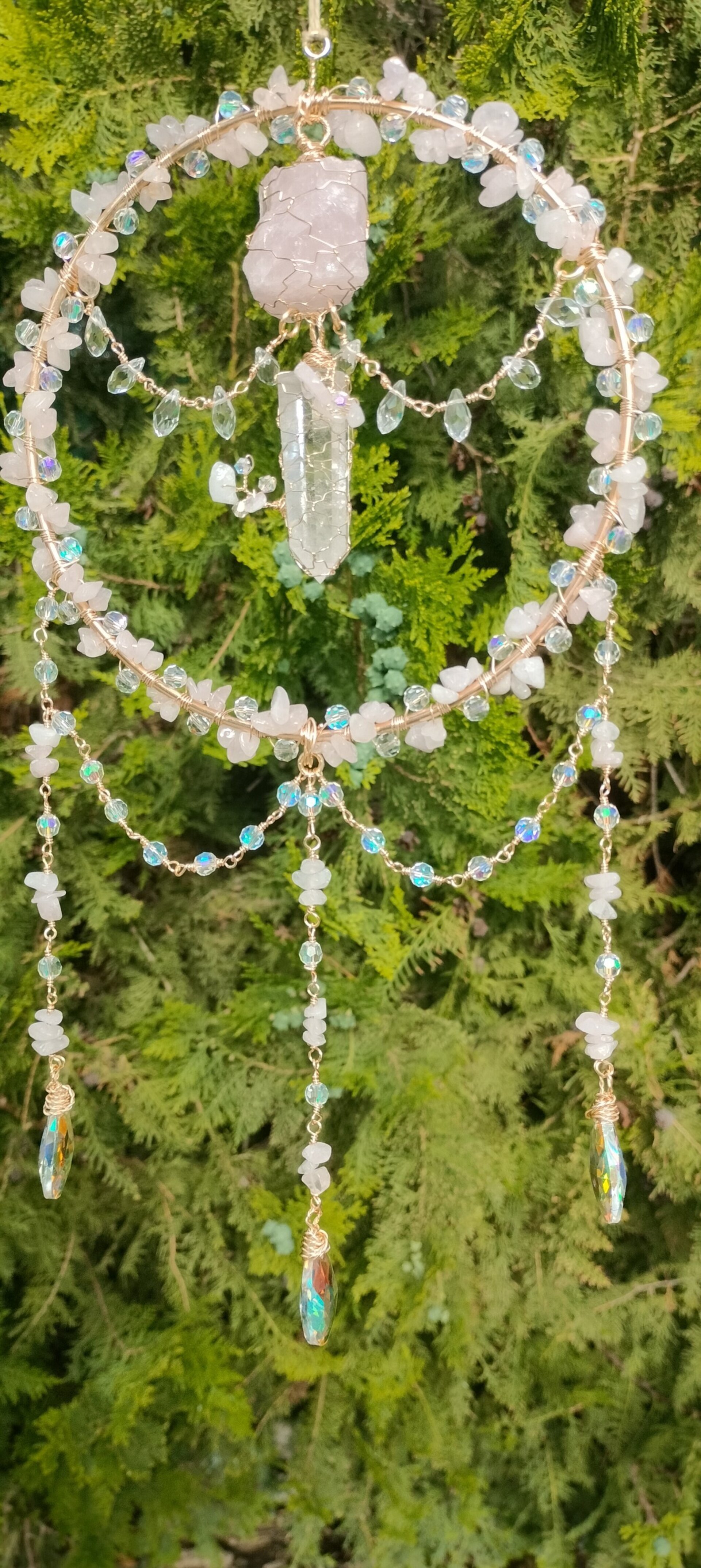 Atrapasoles CUARZO ROSA - 1